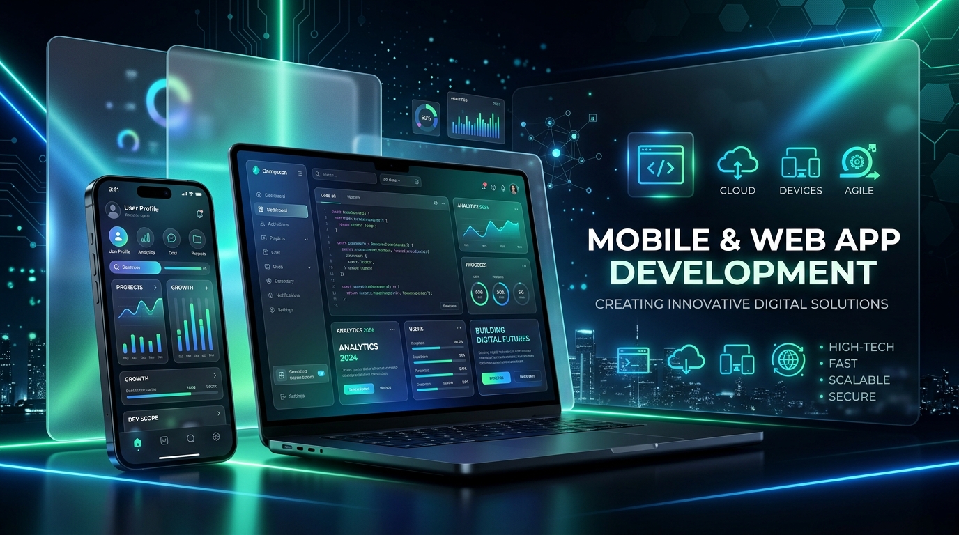 Mobile and Web App Development Cover Photo