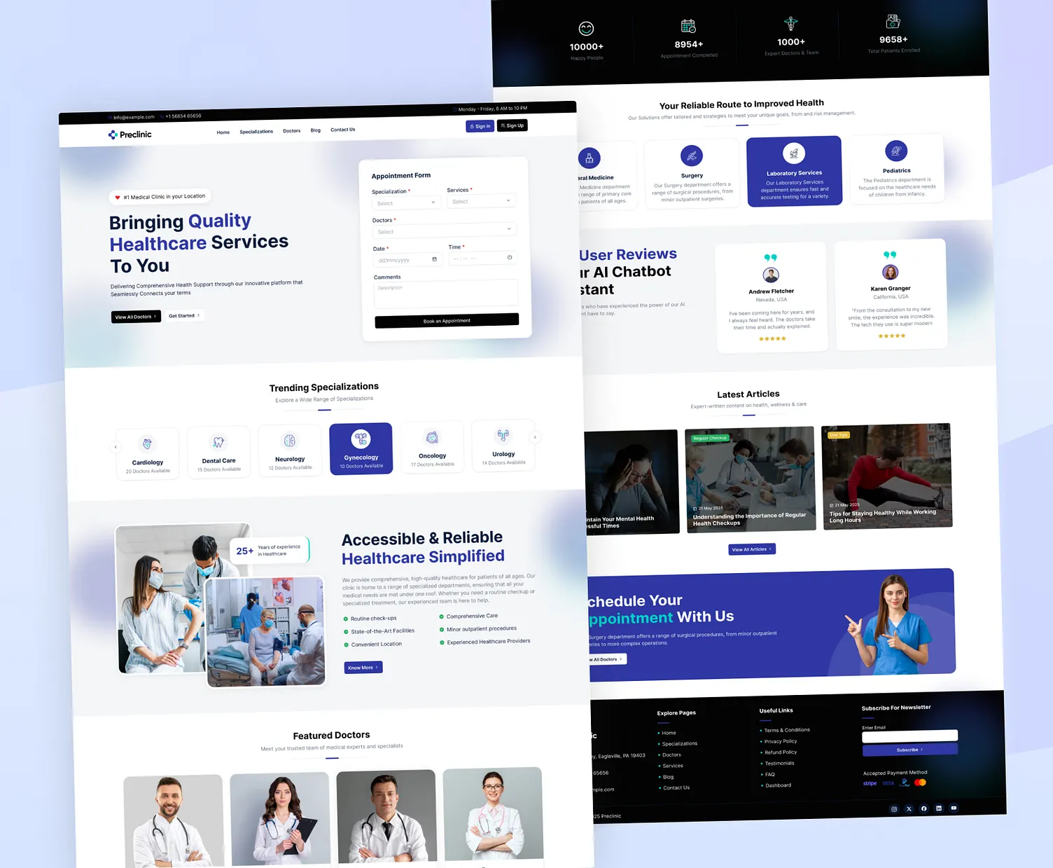 Client Portal Development
